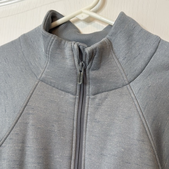 Under Armour UA Armour Fleece ColdGear Full Zip Jacket Gray Large - Picture 3 of 13